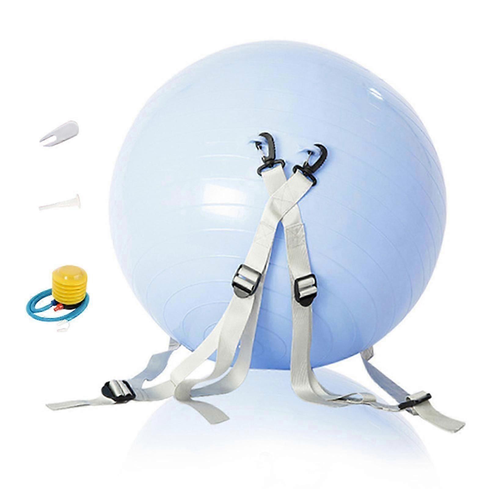 anti slip training balance ball with adjustable straps