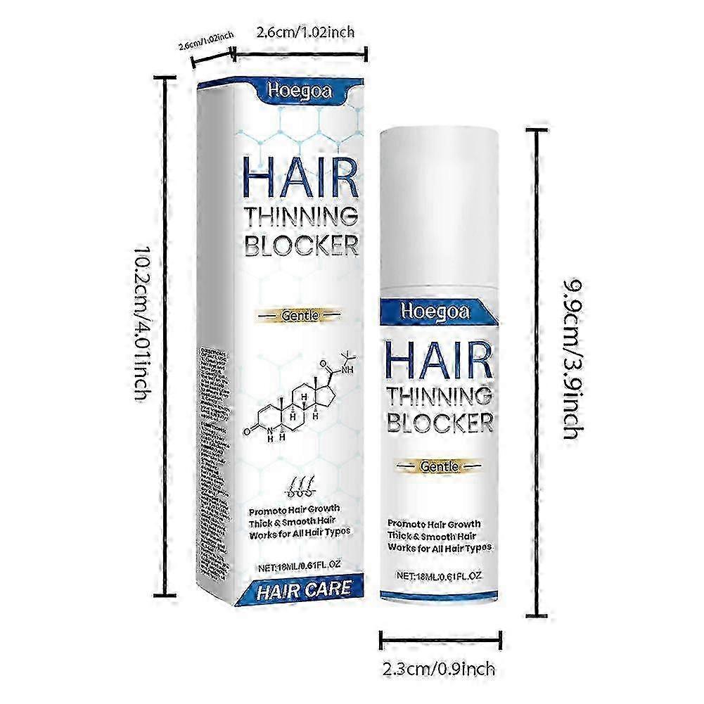 Blokery DHT 3X dla mężczyzn i kobiet, kuracje zapobiegające wypadaniu włosów, blokery DHT, do włosów o zwiększonej objętości i teksturowaniu