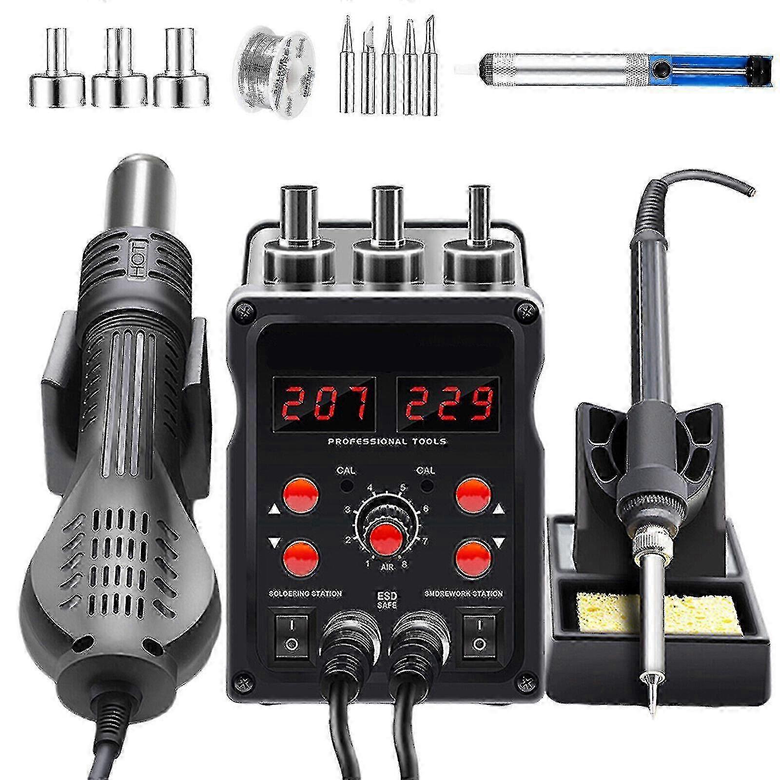 Professional 700W Soldering Iron Station with Precise Temperature Control