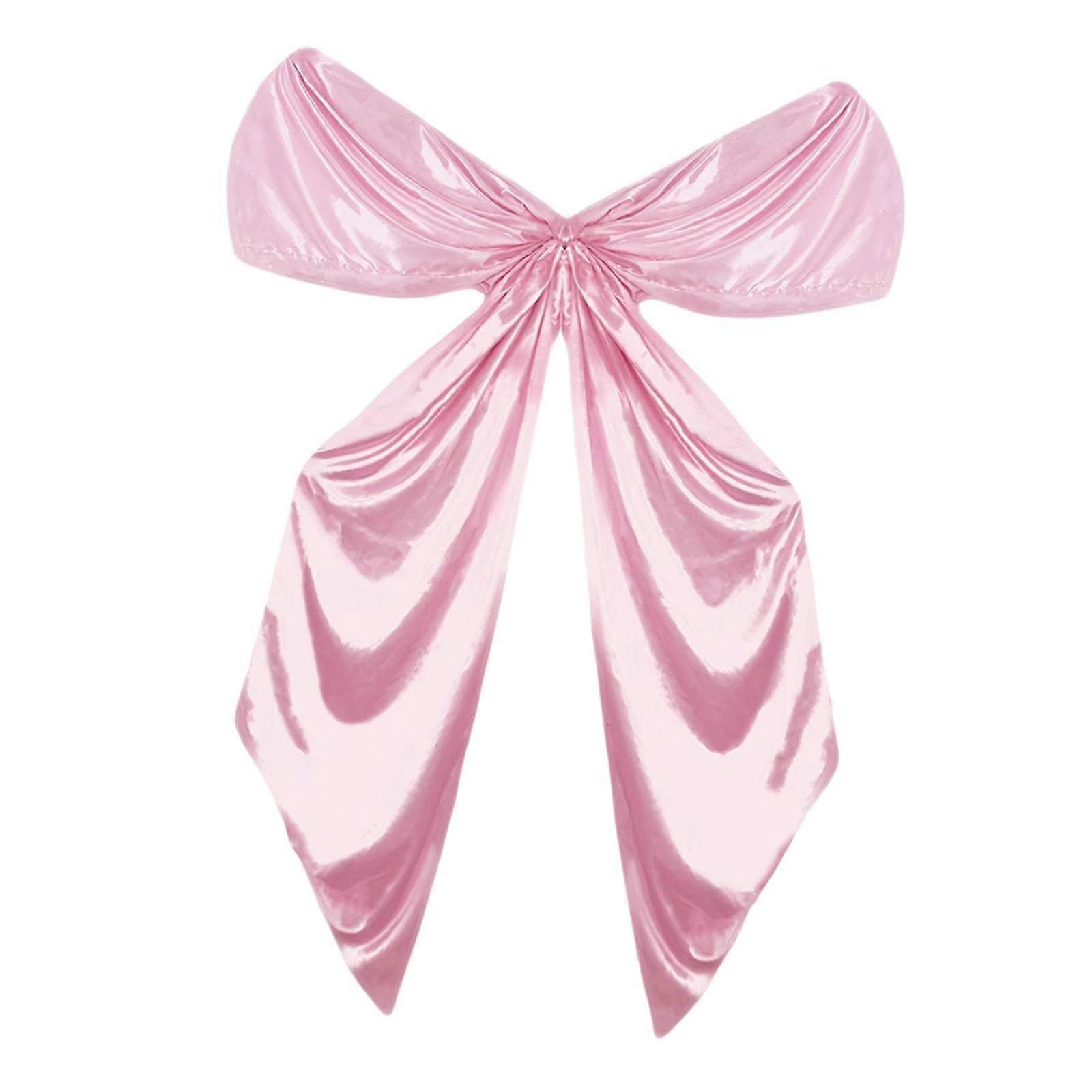 Large Satin Ribbon Bow with Extra Large Design for Bridal Party Décor and Window Display