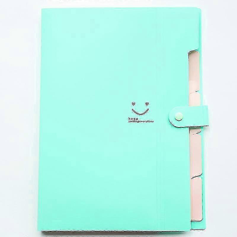 f Extended Document Folder A4 Size File Manager With 5 Pockets