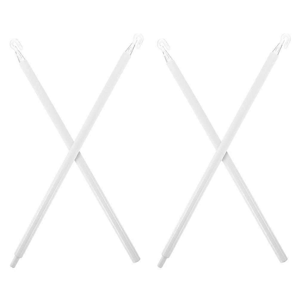 2pcs Household Blind Stick Vertical Louver Plastic Pull Rod Vertical Blind Accessory