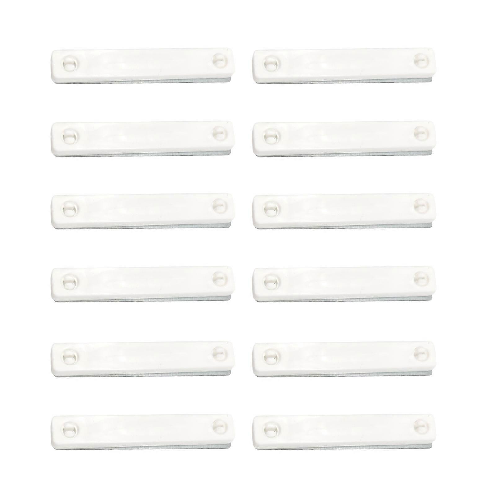 Convenient Window Screen Fixing Screen Attachment Easy Window Screen Connection Screen Fasteners Retainers 12pcs/set  White