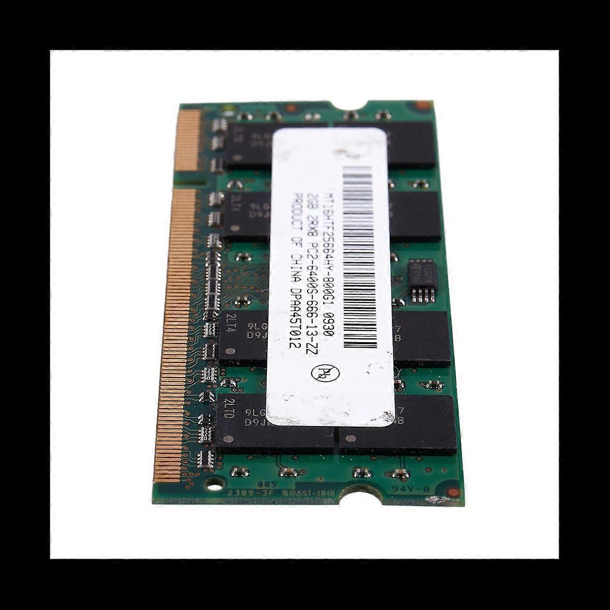 10X 2GB DDR2 PC2-6400 800MHz 200Pin 1.8V Laptop Memory SO-DIMM Notebook RAM