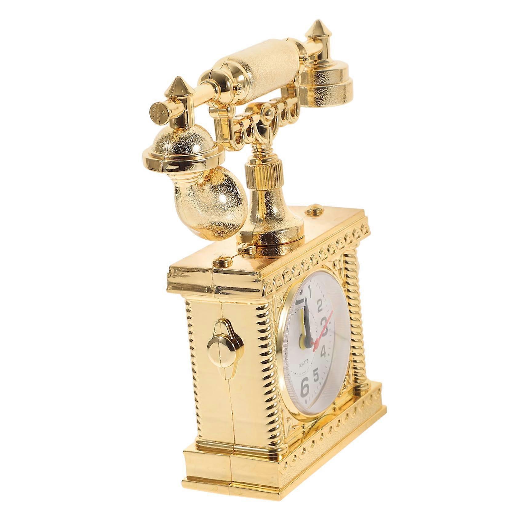 Digital Alarm Clock with Silent NonTicking Display for Bedroom Desk and Bedside Timer (Random Color)