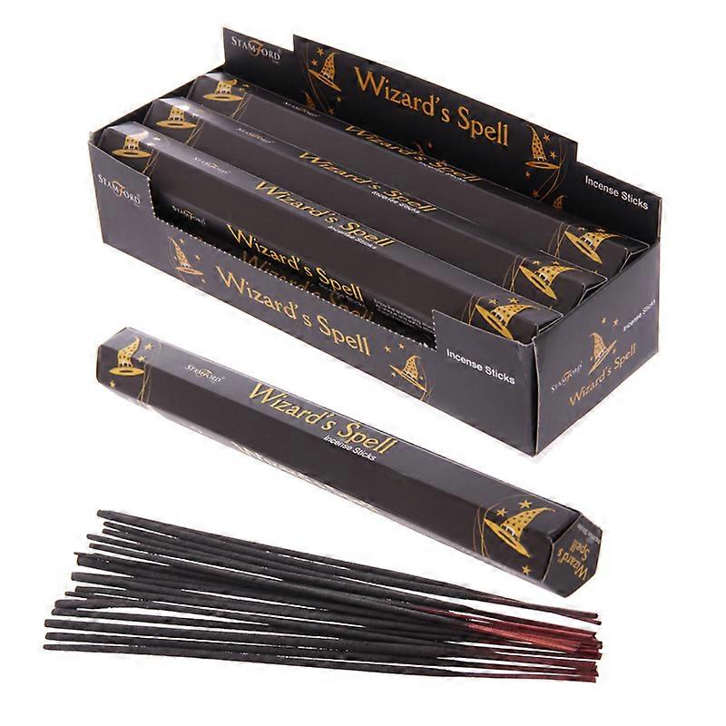 Stamford Black Incense Sticks - Wizards Spell 6 Pack