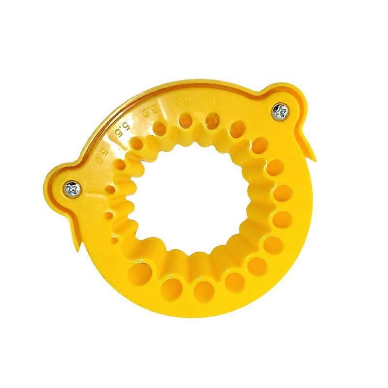 Angle Grinder Drill Bit Sharpener 2-13mm full-size Tool 20-Hole Grinding Disc for Old/Waste Bits Suitable For 100/115mm Grinders