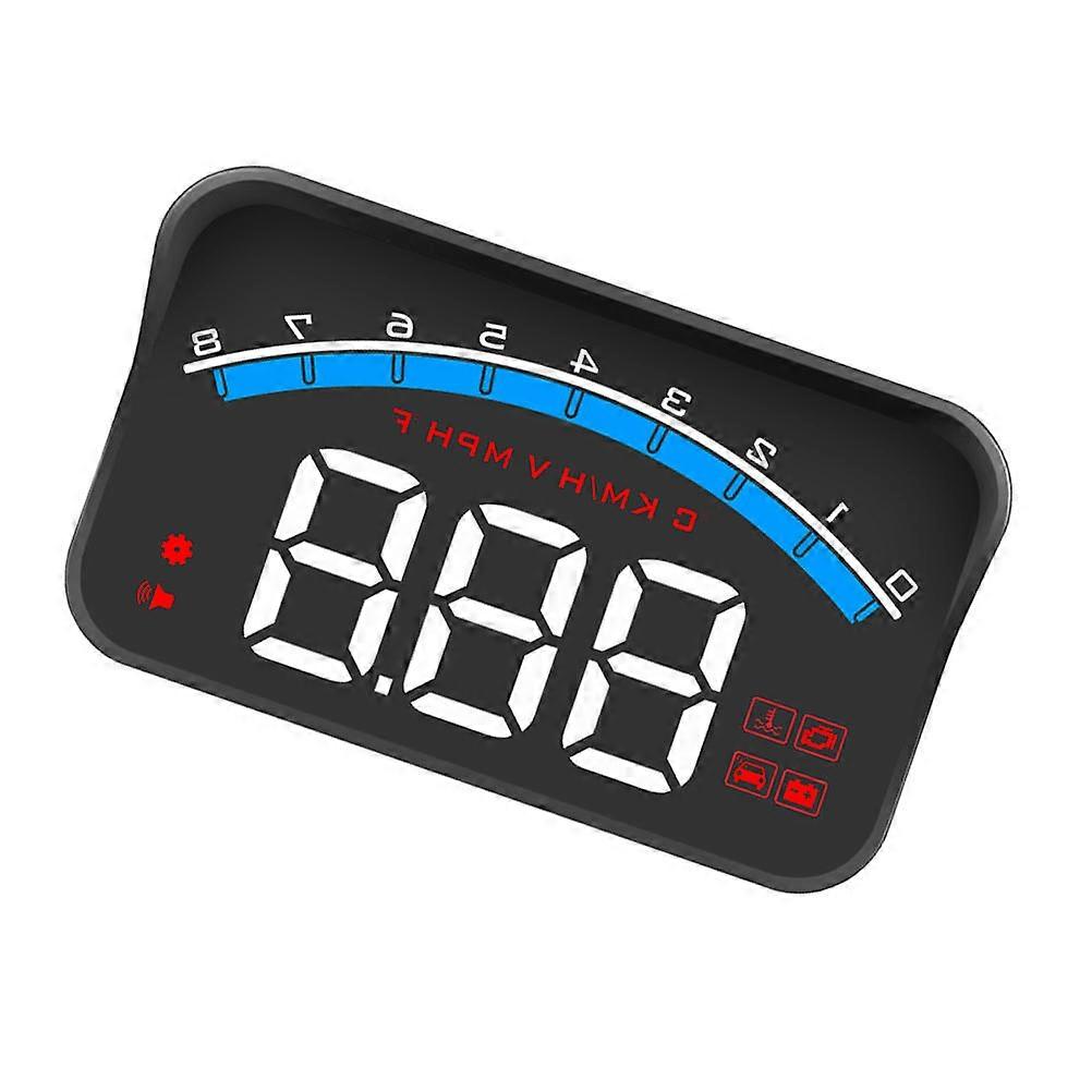 High Performance Automotive Speedometer Dashboard Display Meter In Black Designed For Drivers With 14.6*8.8*4.8cm Size 1Pcs
