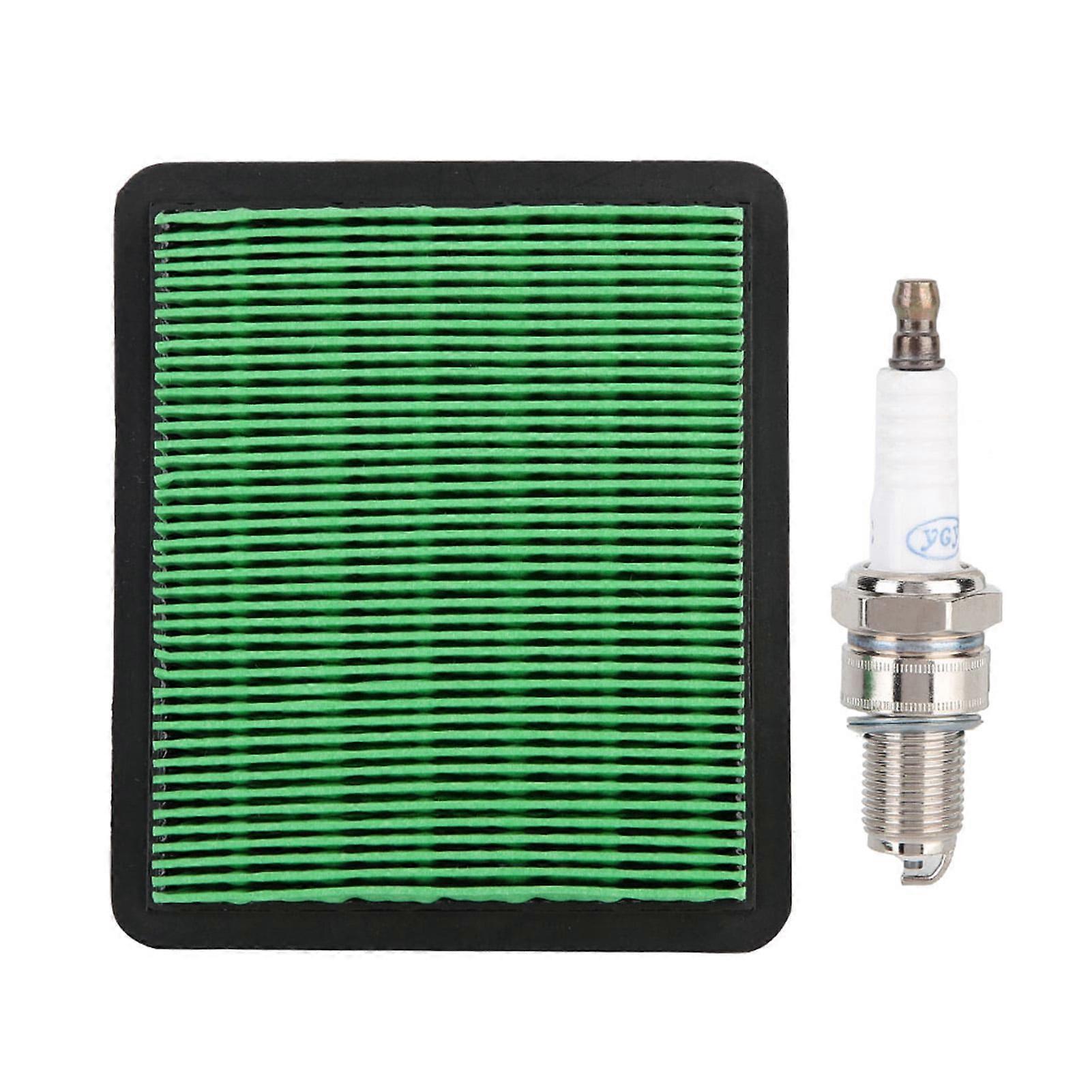 Air Filter Kit, Air Filter & Spark Plug Compatible with GC160 GCV135 GCV160 GCV190 Engine Trimmer Accessory