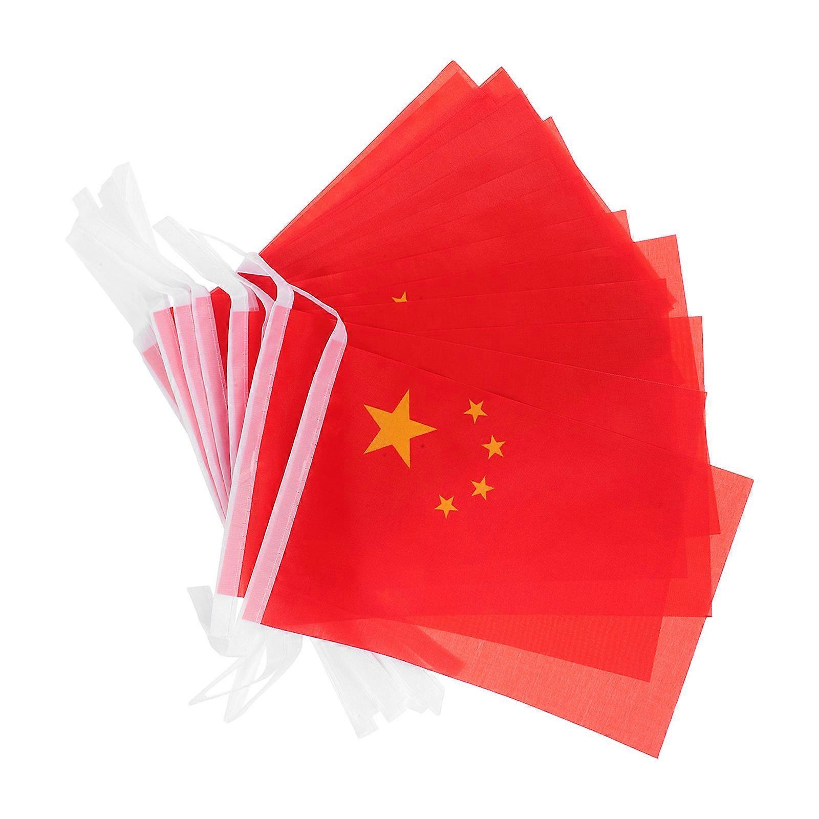 China Flag String Decorations for Events 1Set Mini Pennant Banner