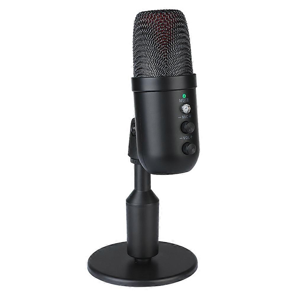 Wired USB Microphone Professional Condenser Microfone for Computer Recording Laptop Studio Game Singing Live Recording