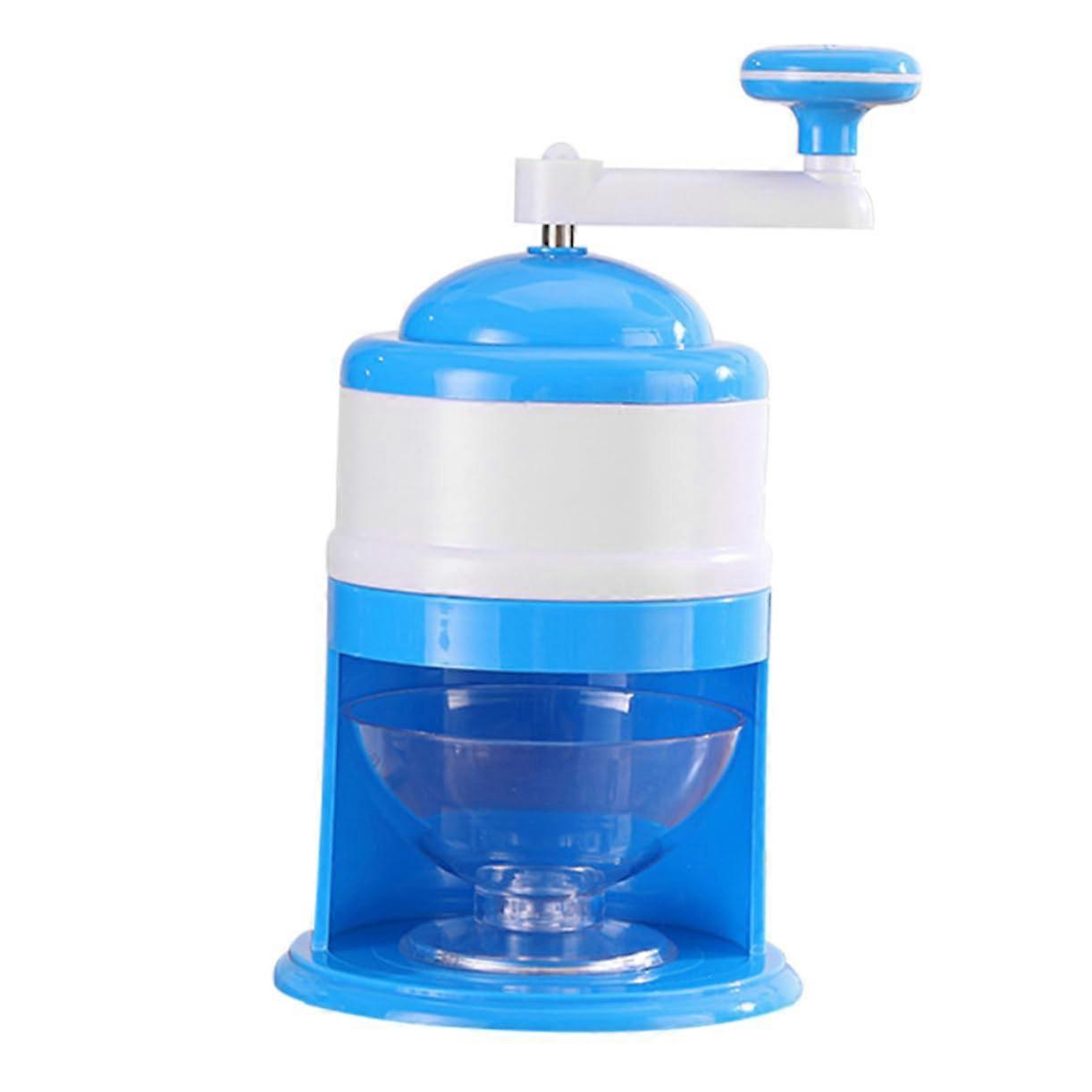Ice Crusher Manual Hand Crank Fast Crushing for Smoothies Snow Cones Drinks Home Summer Use