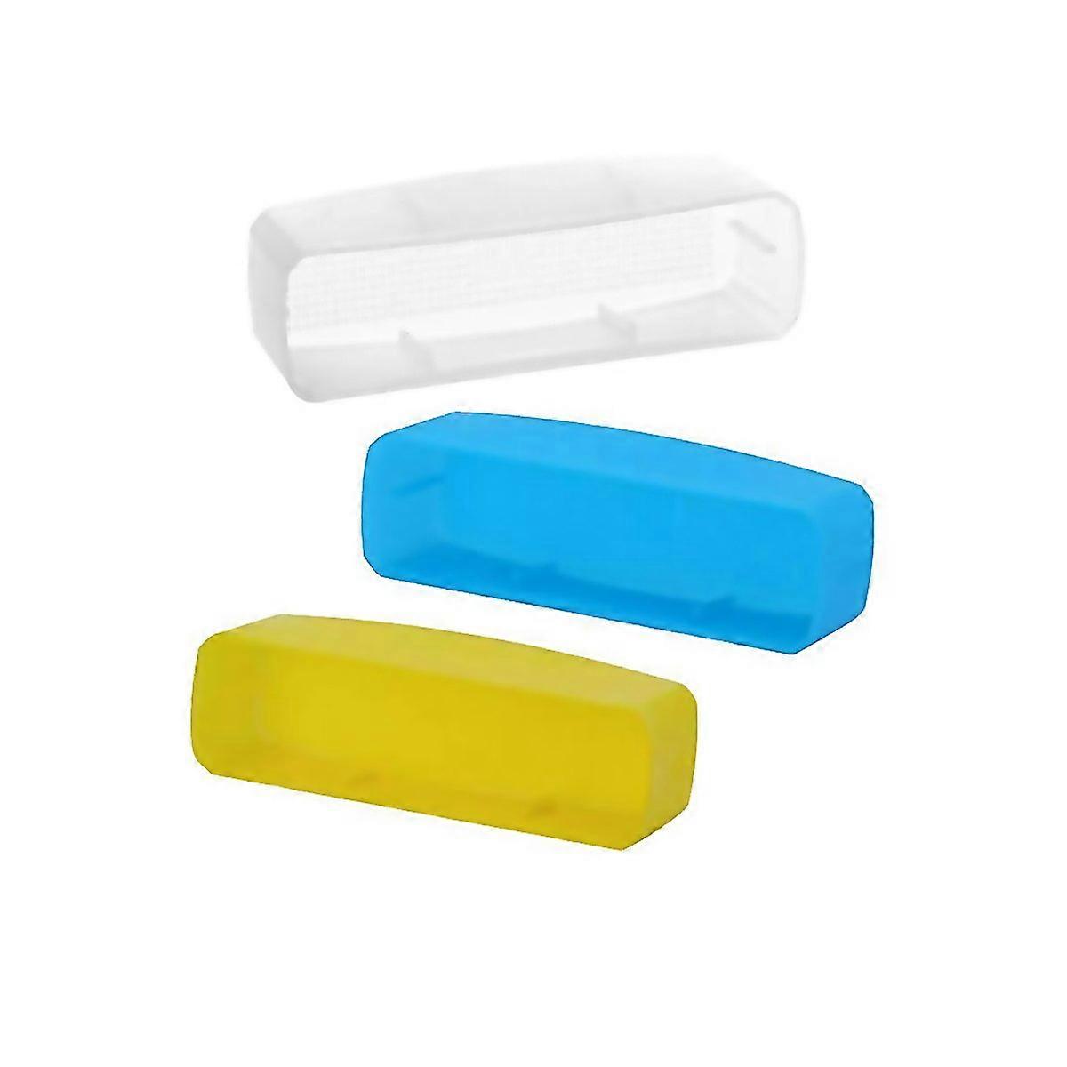 3-fargers blitsdiffuser for Godox Lux Junior Retro kamerablitslys