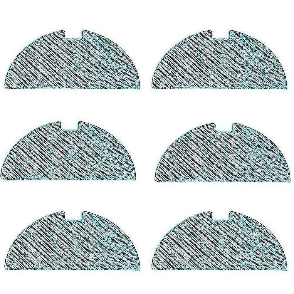 6pcs Replacement For Midea M3l Sweeper Mop Mopping Rag Cleaning Rag