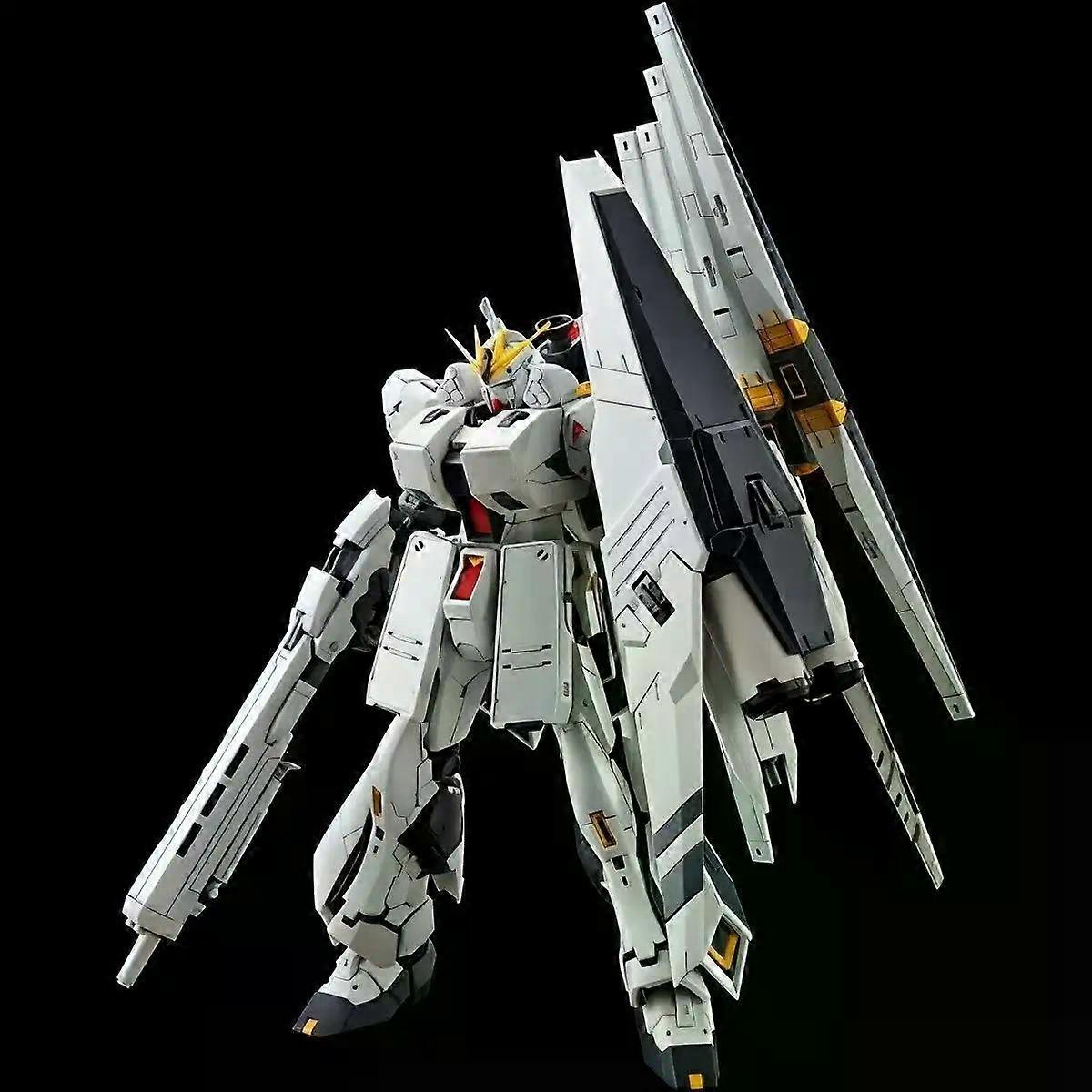 Gaogao Rg R32a Double Floating Gun Backpack Assembly Model 1/144 Mecha Robot ABS Decal Stand Toy Action Figure Collection Gift
