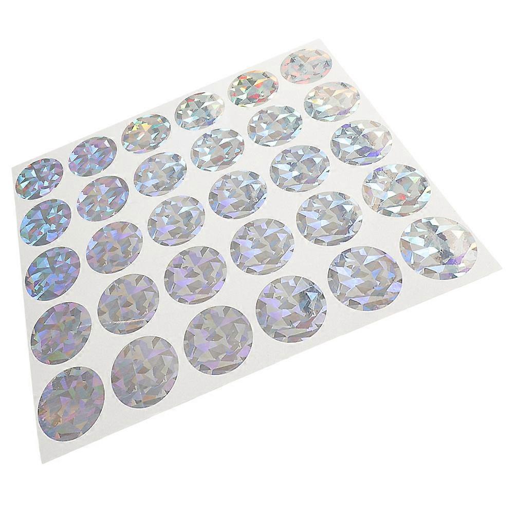 30pcs Birthday Scratch Off Stickers Dot Labels Games Small Sticker