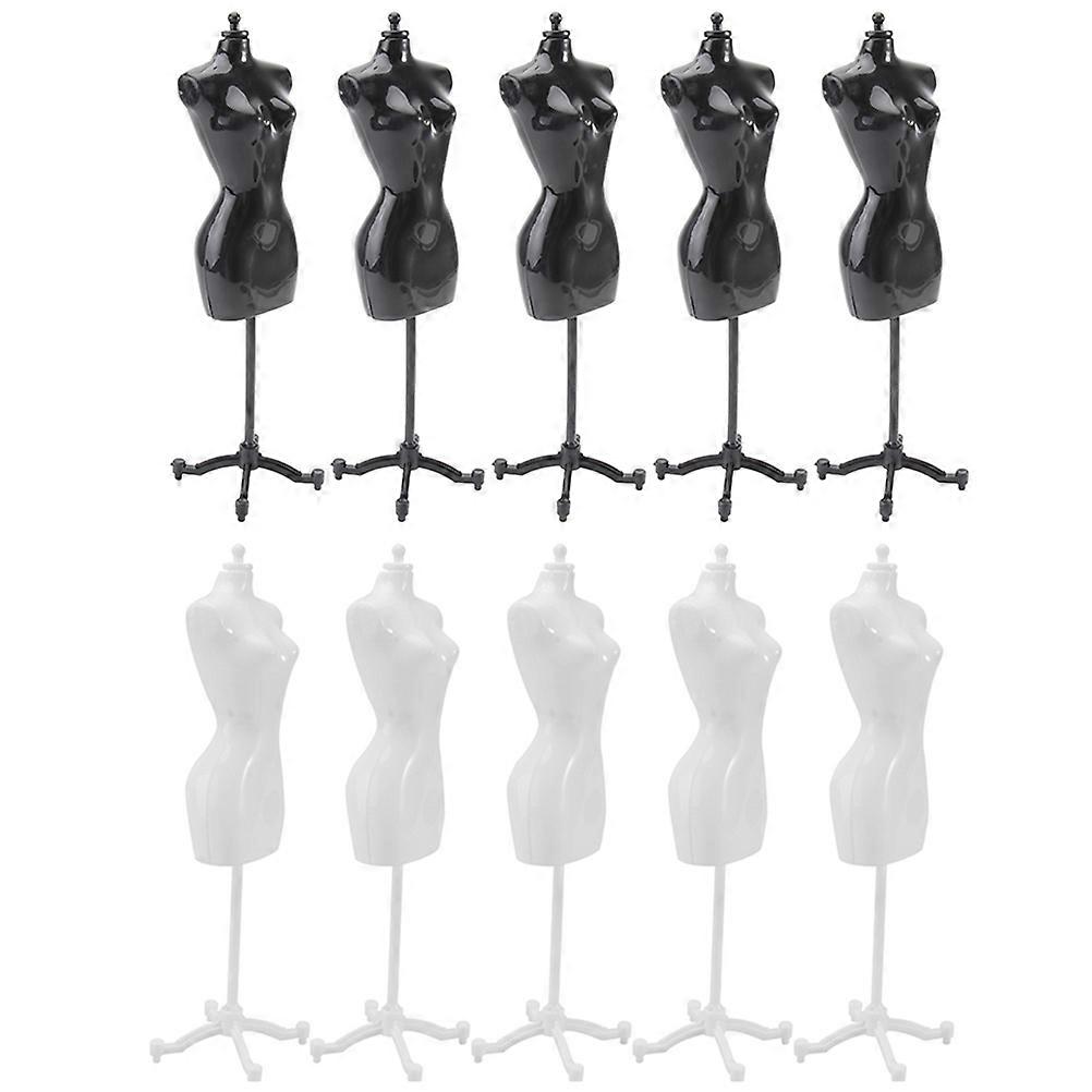 Doll Dress Display Rack Mini Model Stand for Displaying 10Pcs Pack