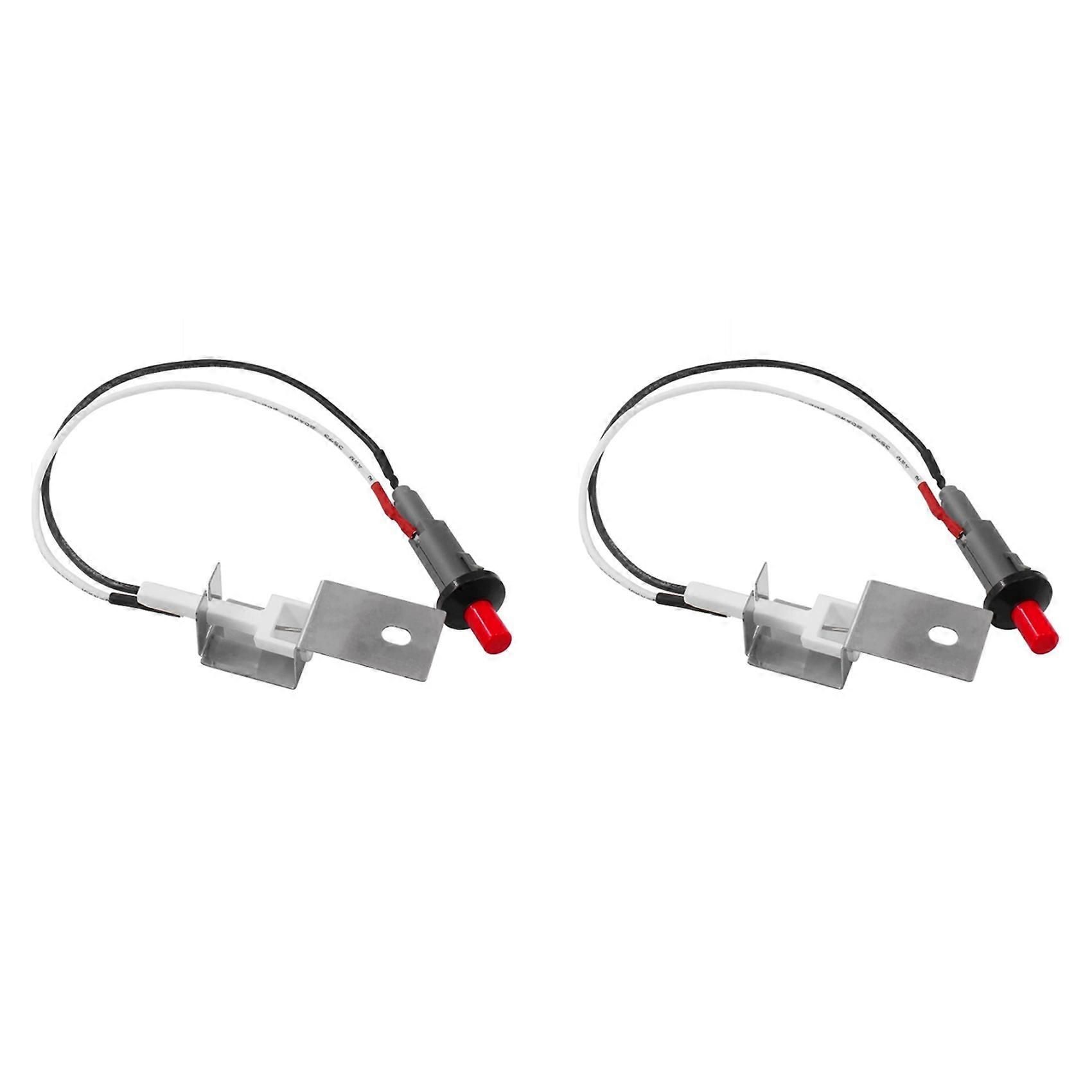 2X Gas Grill Piezo Igniter Assembly Piezo Spark Igniter Ignition for Weber 80462 Q100 Q200 Piezoelectric Pulse Ignition
