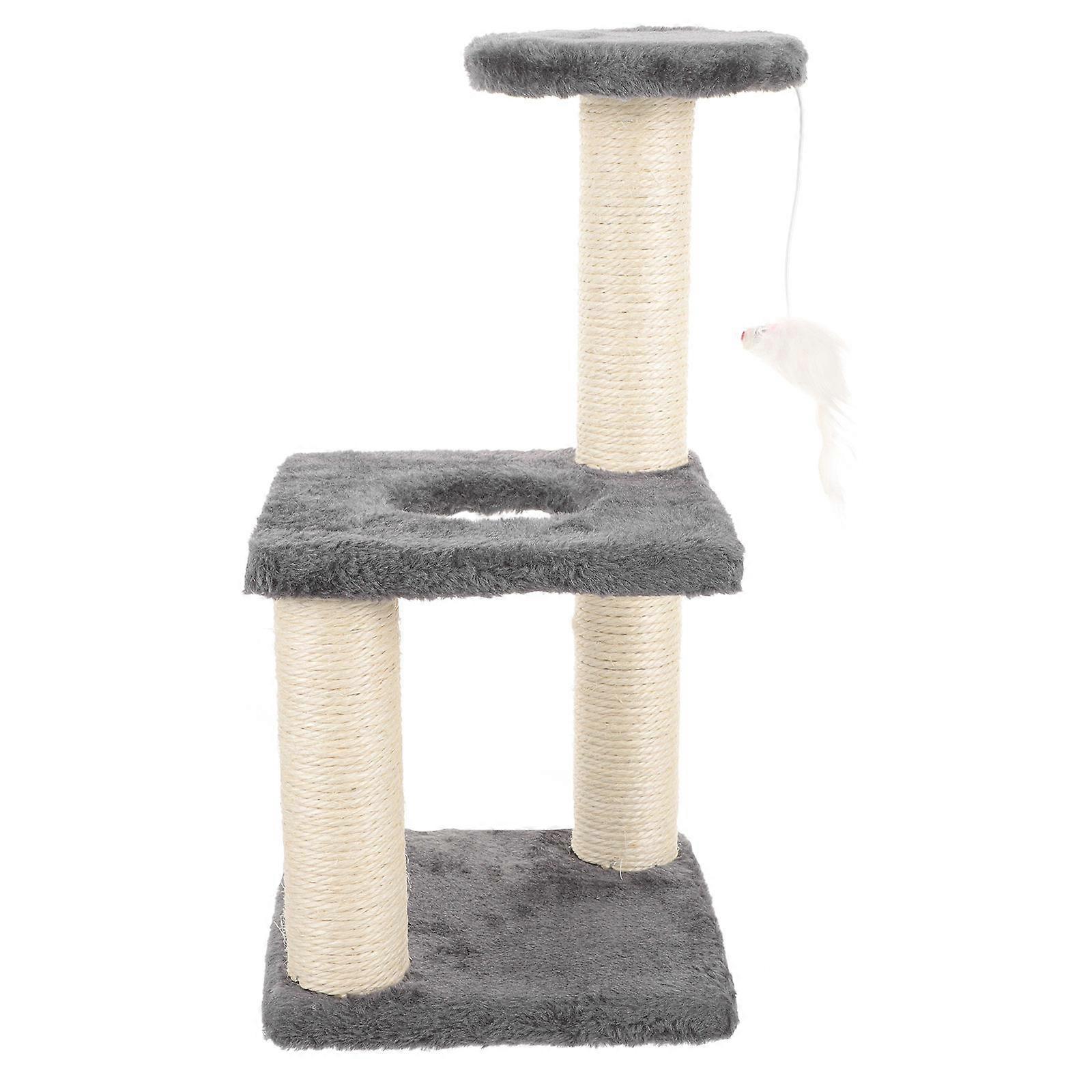 Multi-layer Cat Scratcher 2Pcs Indoor Use For Cat Owners With Decompression Exercise Features