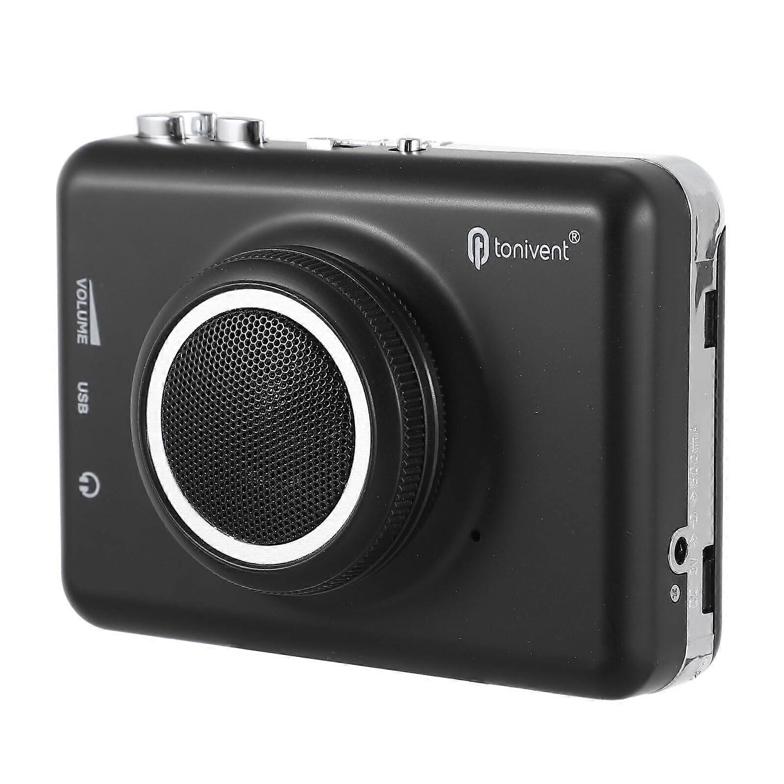 USB Cassette Tape to Converter Portable Digital Music Player With Detachable Speaker Retro Style Transfer And Playback