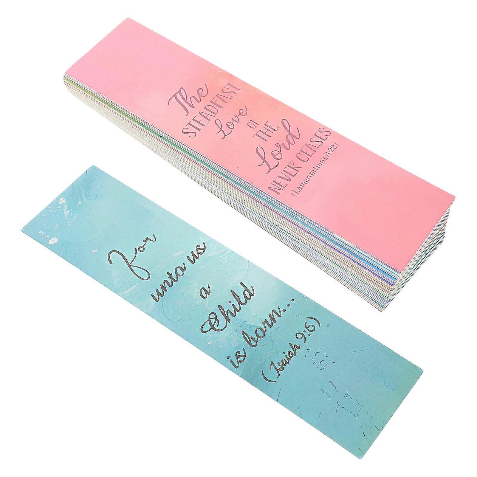 Bible Bookmark 30Pcs for Scripture Inspiration and Study Tools