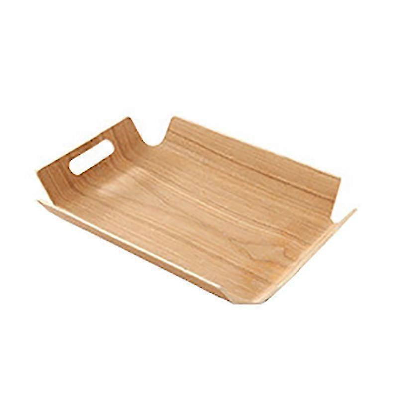 Bread Tray Storage Organizer Wooden Serving Tray, A