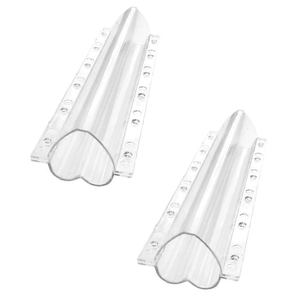 Fruit Growing Molds Heart Shape Cucumber Shaping Mold with 2Pcs Set