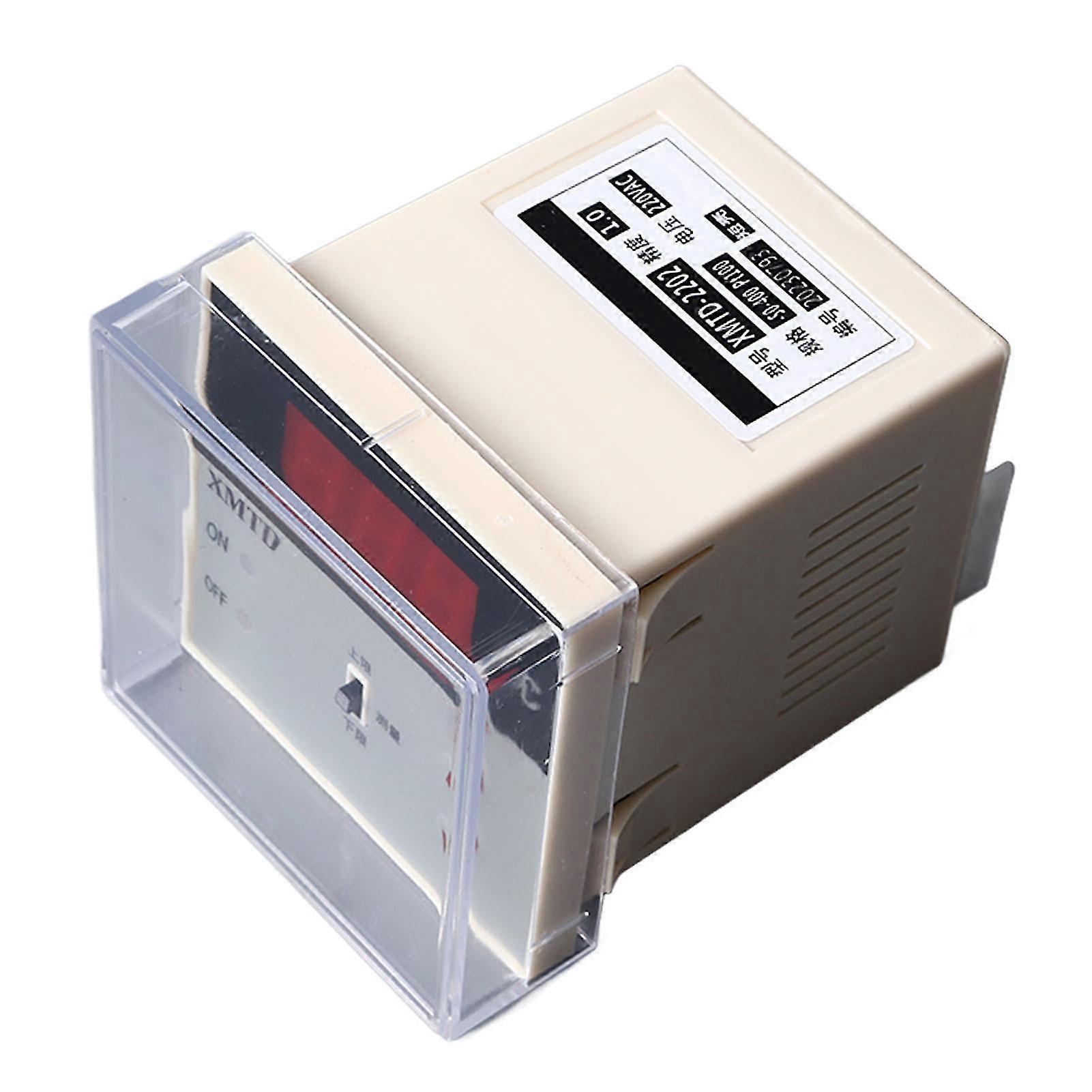 220VAC Digital Temperature Controller: Precise Control, Upper Lower Limit Alarm, Intelligent Thermostat 26-27s