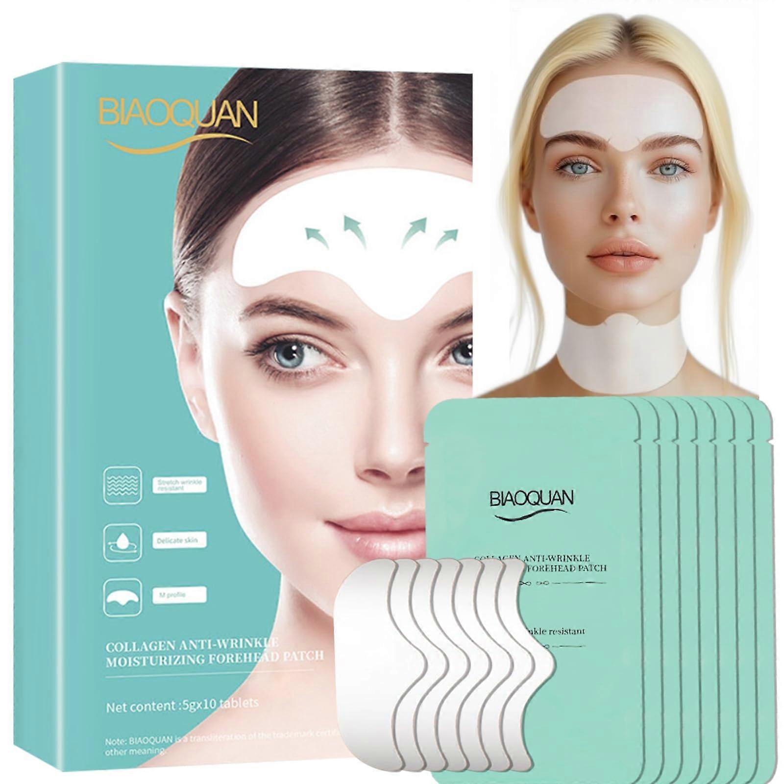 Forehead Wrinkle Patches with Collagen, Overnight Forehead Line Smoothing and Deep Hydration