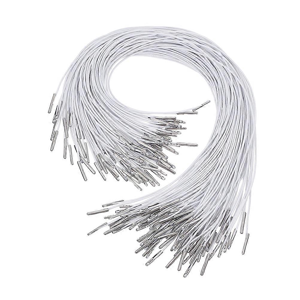 Face Mask Elastic String Elastic Band for Mask Making 400Pcs with Metal Ends