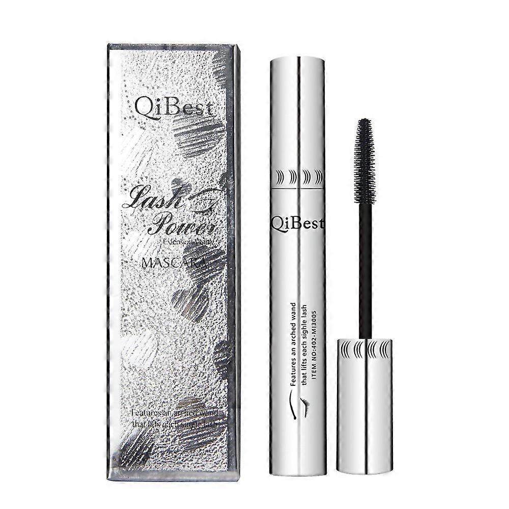 Waterproof Volumizing Mascara Black with Rotating Flexible Brush for Longlasting Curl