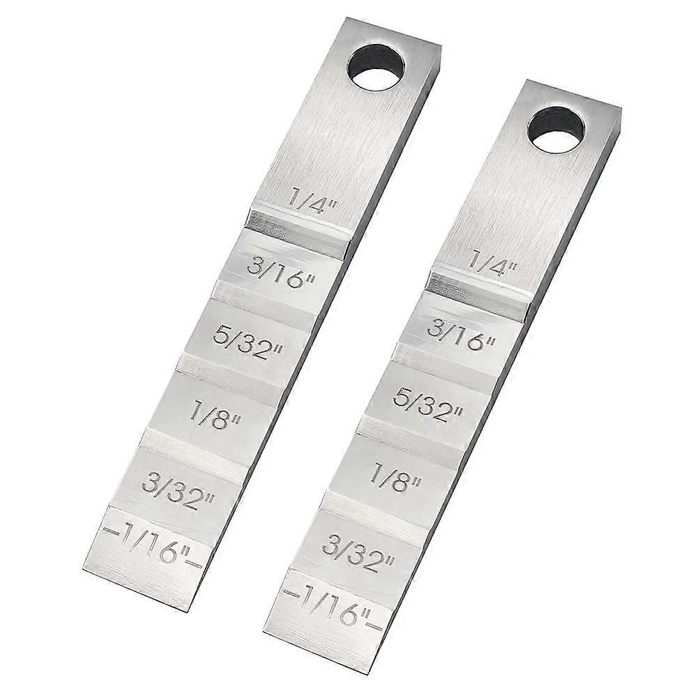 Pipefitter Tools,2130 Small Pipe Spacer Wedge Stepped Guage (3/4 X 4inch),Pipe Fitting Tool for Pipe Spacing Welding