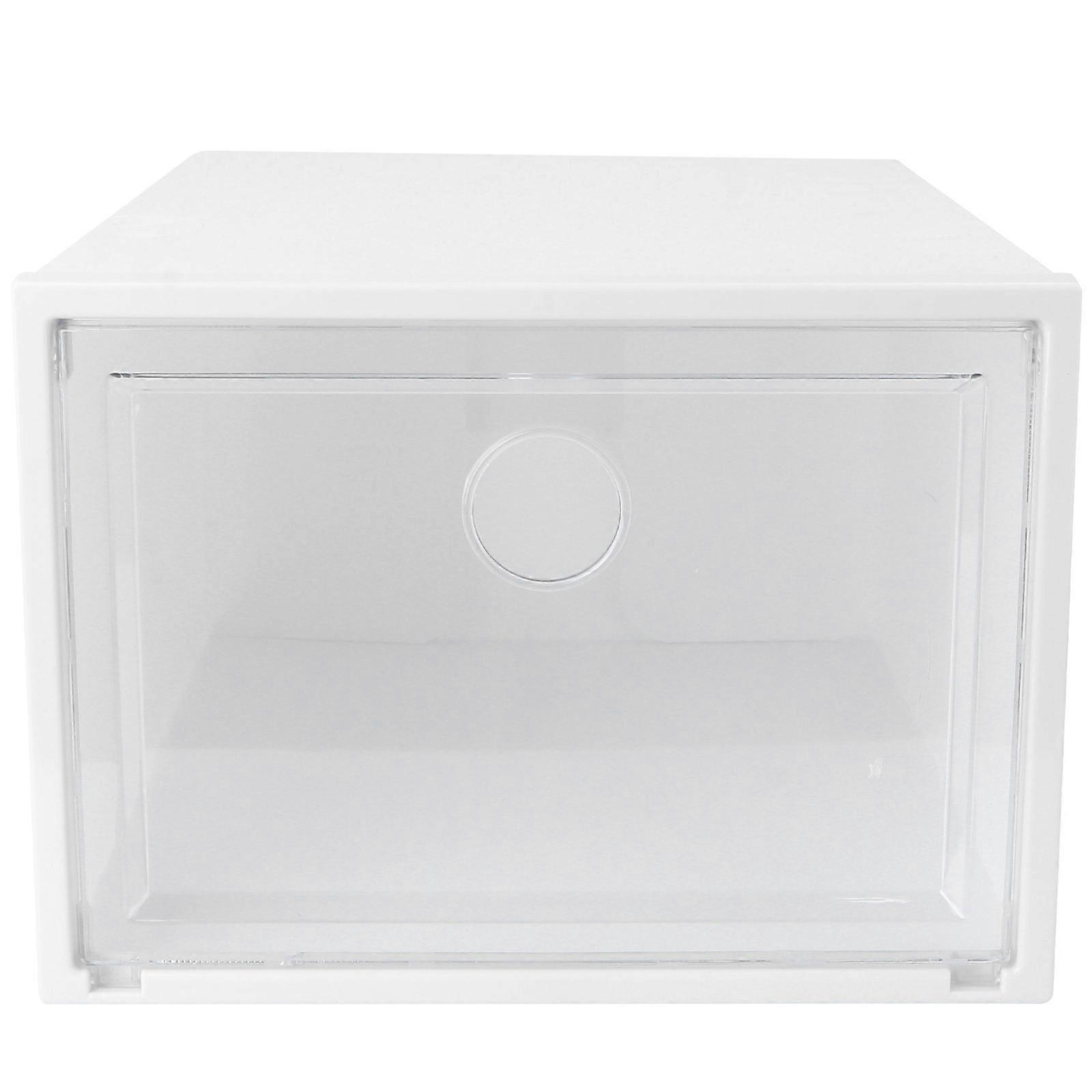 Plastic Storage Box Shoes Box for Home Use 2Pcs Container