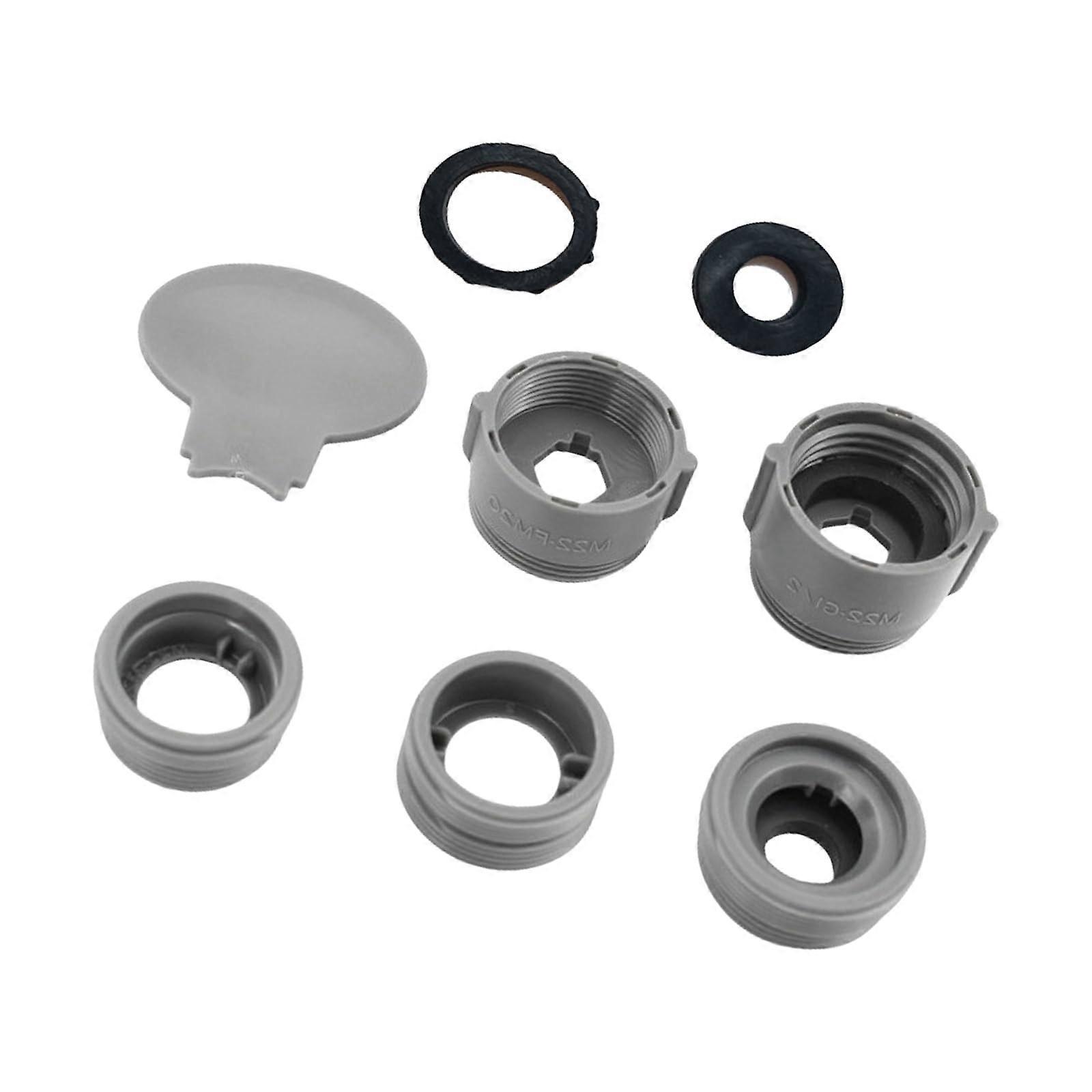 Universal Tap Adapter Set with Leak Thread Design for Kitchen and Bathroom Faucet Connector