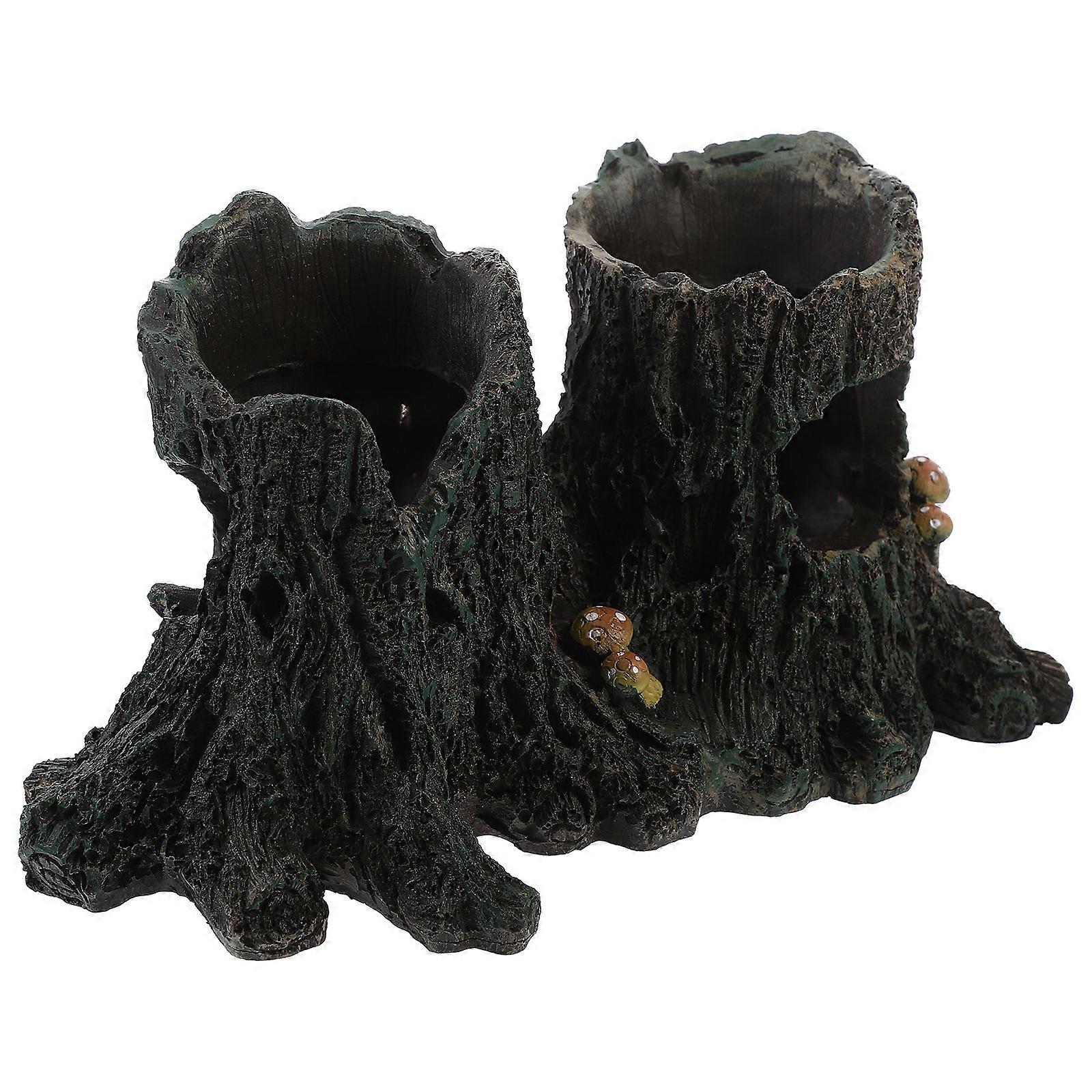 Fish Tank Sculpture Resin Tree Branches for Underwater Landscape