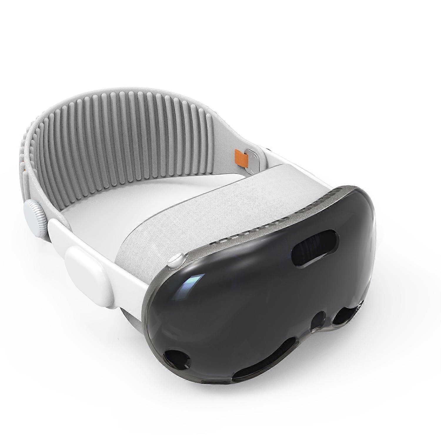 Protective Case for Vision Pro Transparent Shockproof ScratchResistant VR Cover with Heat Dissipation