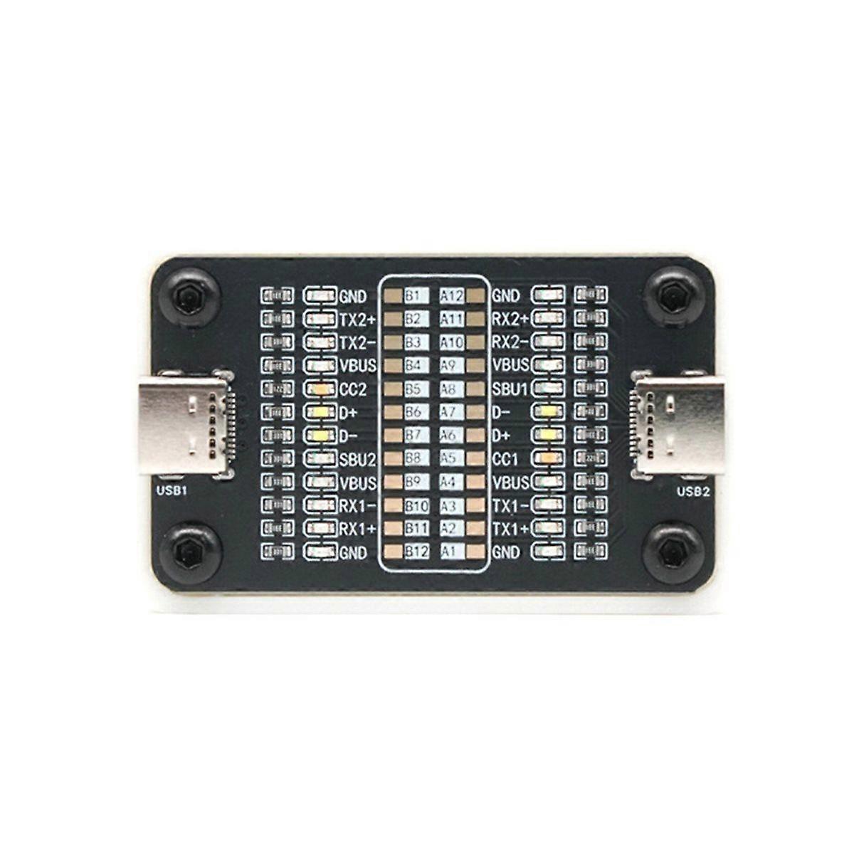 Dual-Ended Type-C Fast Charging Cable Test Board for IOS and Android Phones Testing USB 3.1