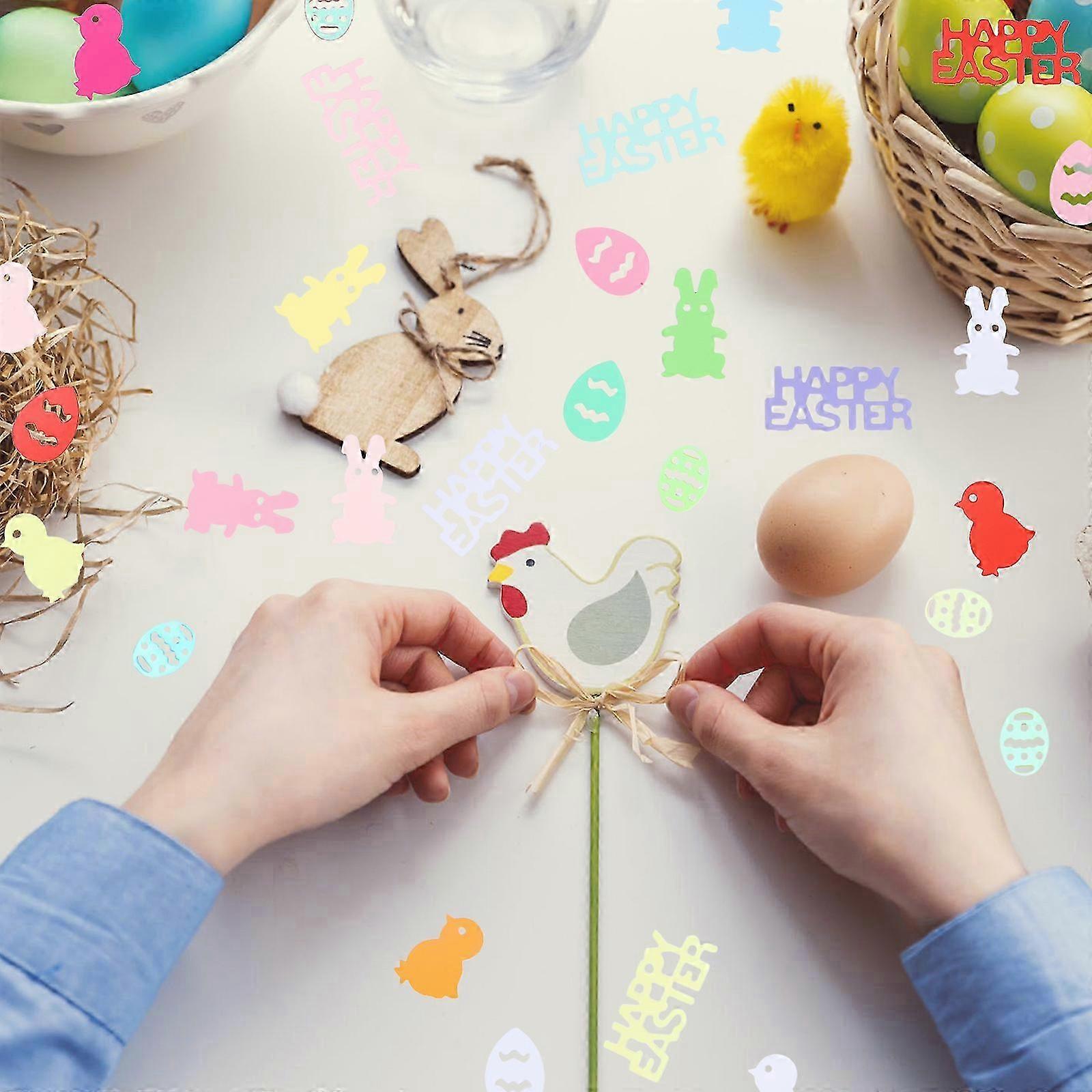 Party Decorative Confetti Easter Festival Table Decor with