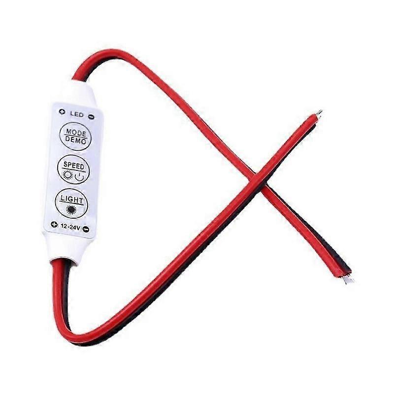 Dimmer Switch 3 Button 8 Customizable Types Small Size for LED Applications