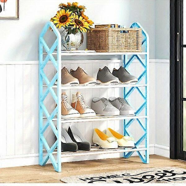 Shoe Rack, Stable and Durable, 12-Pair Capacity, Multi-Scene Storage Rack