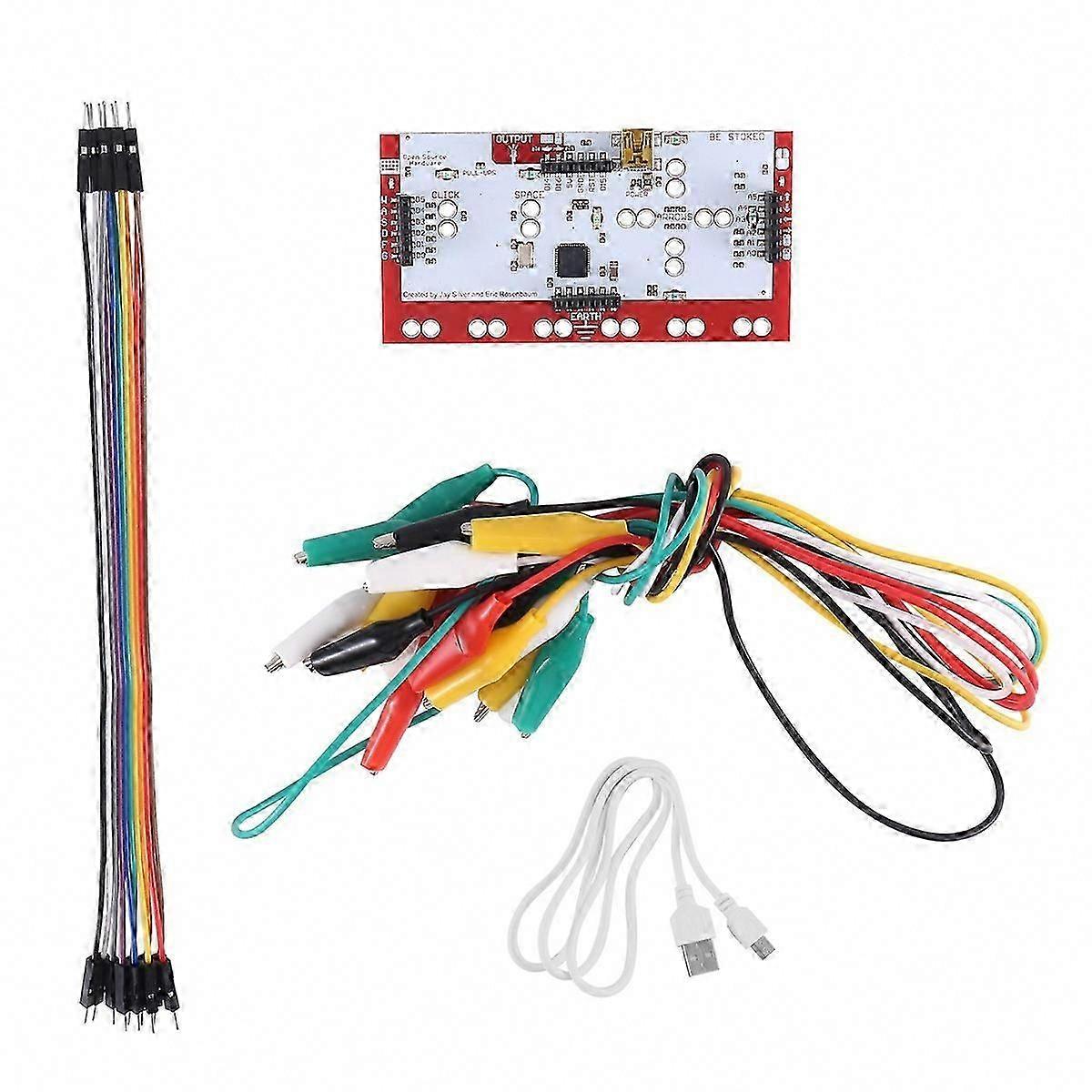DIY Controller Module Kit with USB Cable Clip for Interactive Projects