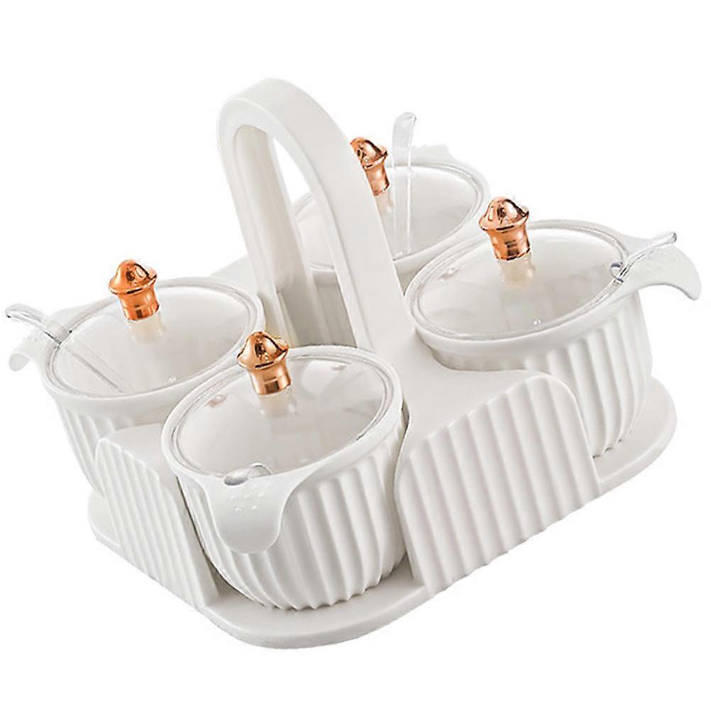 Spice Box For Kitchen Seasoning Container Easy Organization 18X16.5CM HIPS Material 1Set