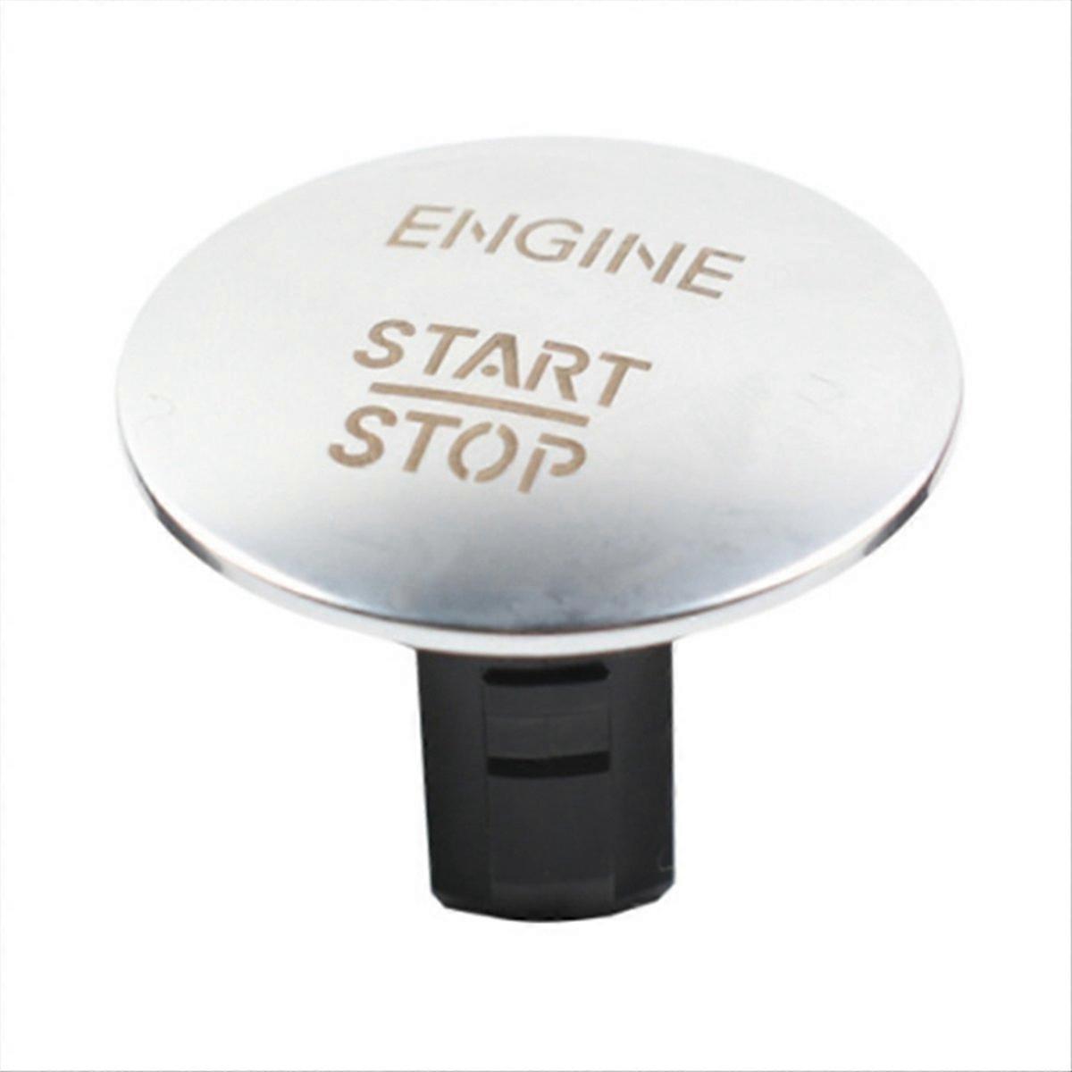 Car Keyless Start and Stop One-Button for Silver