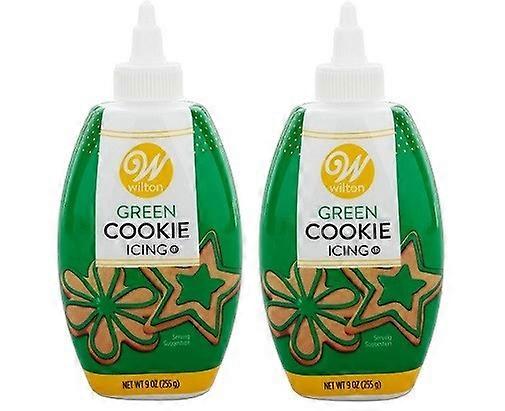Wilton Cookie Icing Green 2 Pack
