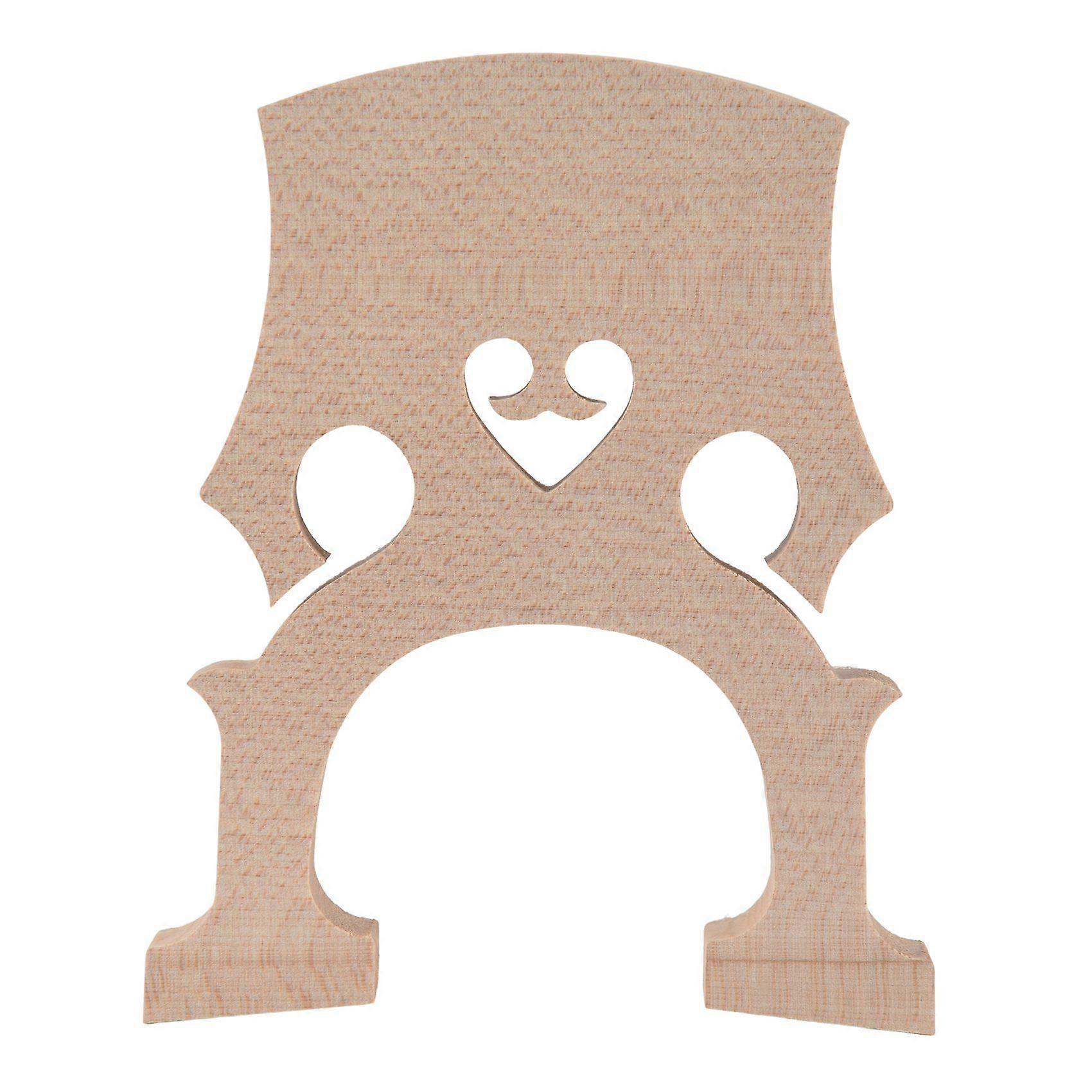 Professional Cello Bridge for 4/4 Size Cello Exquisite Maple Material