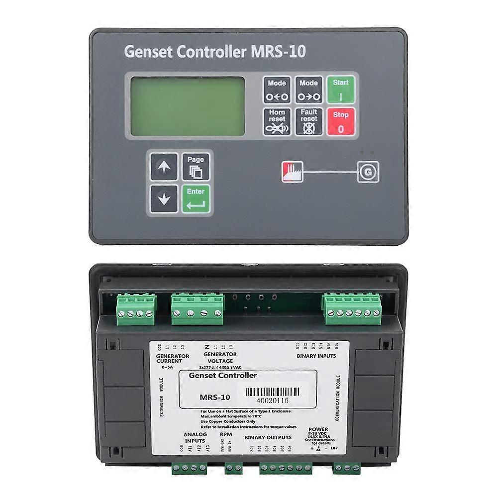 Generator Automatic Controller MRS10 with LCD Display, Automatic Start Stop for Industrial Genset