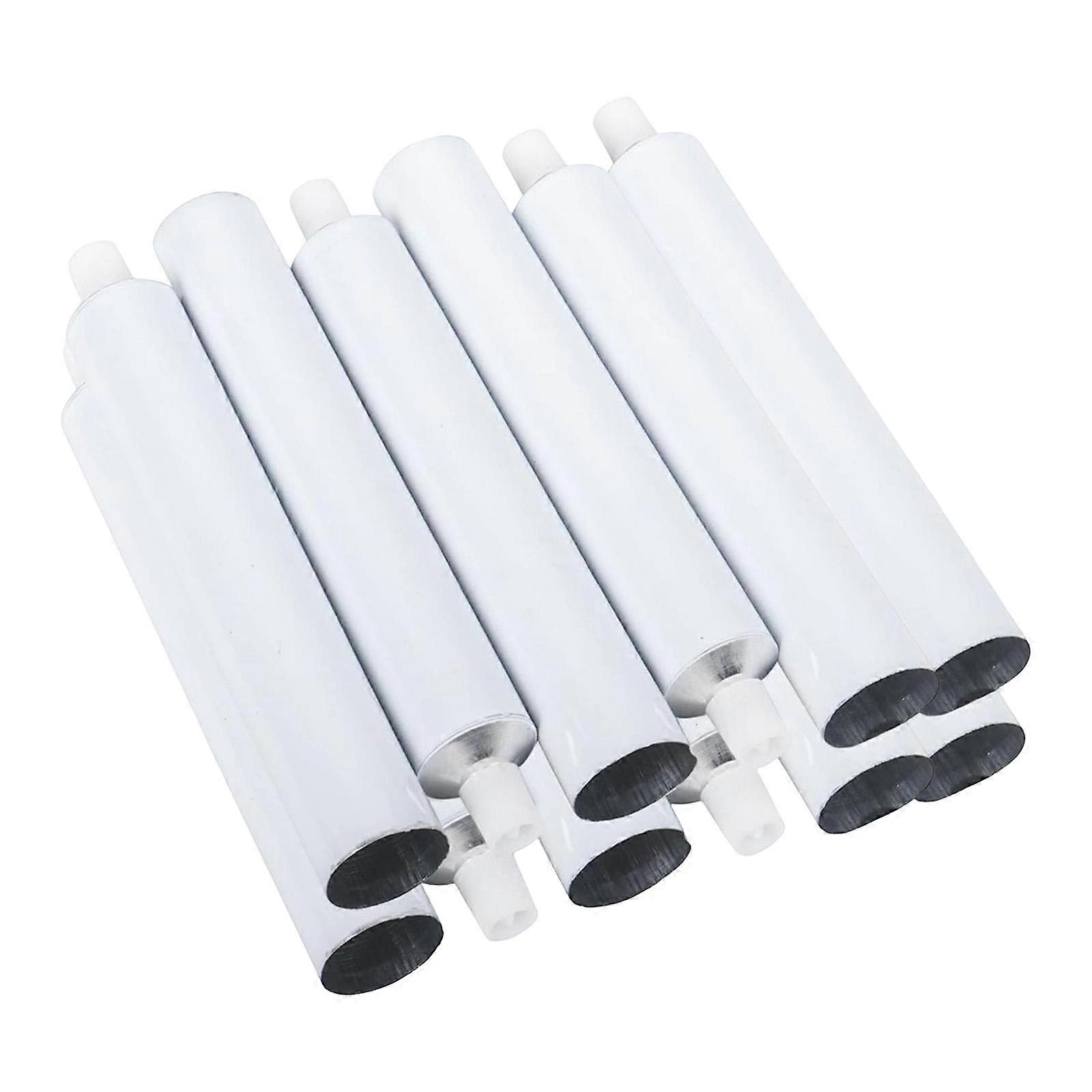 12x Refillable Containers Empty Aluminum Paint Tubes for Toothpaste