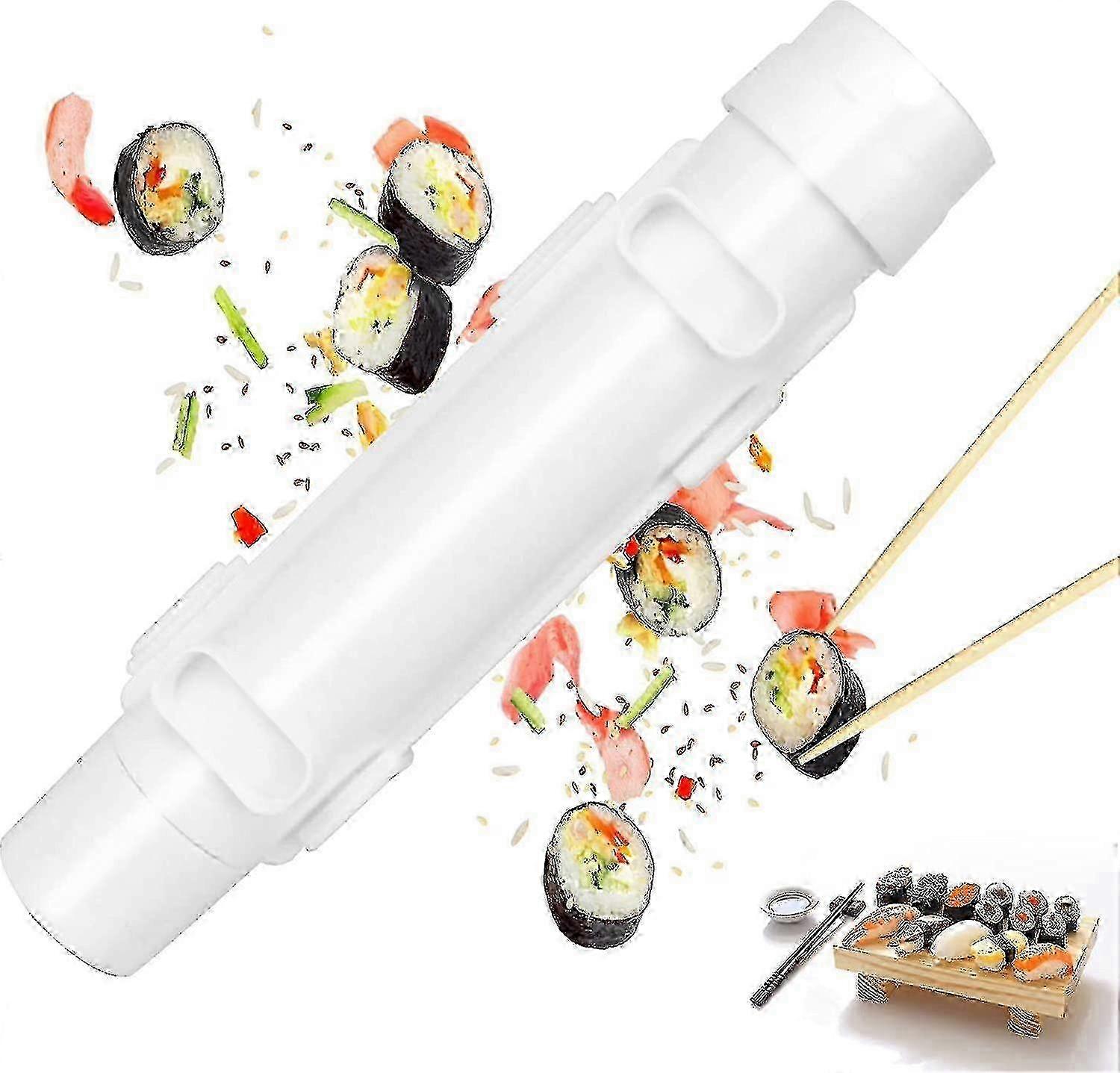 Sushi Rollers, Sushi DIY Machine, Sushi Roller Machine, Vegetable Roll Meat Rolling Tool - ya0