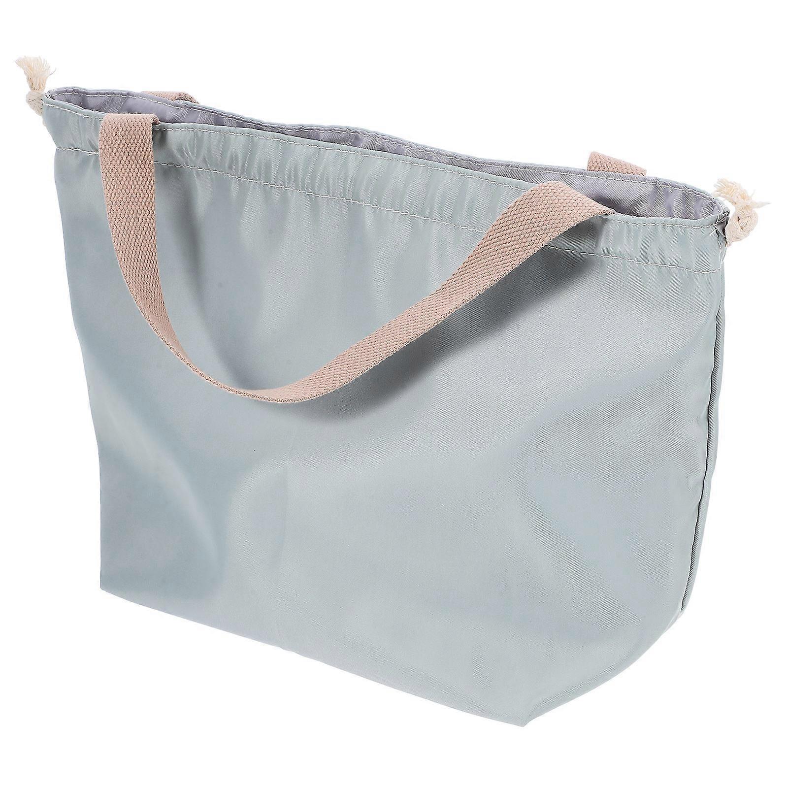 Reusable Drawstring Lunch Bag Waterproof for Storage Use
