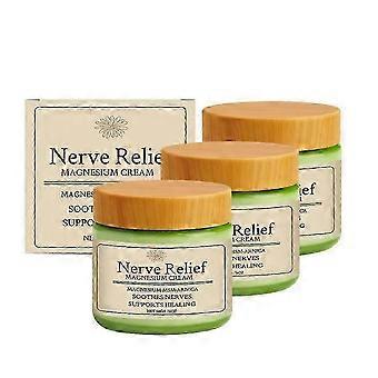 1-3x Nervenentlastende Magnesiumcreme zur Unterstützung des Schlafs, Tiefenmuskelentspannung_jsd